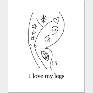 I love my Legs Posters and Art